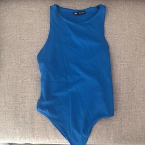 Zara Vibrant Blue Bodysuit